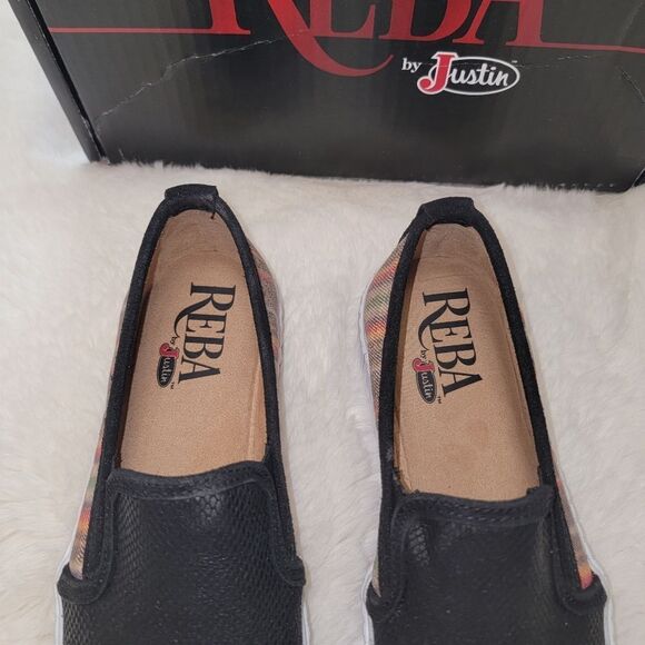 Reba By Justin Helen Serape Print Alice Platform Shoes w/ Box Size 7 - Picture 10 of 12